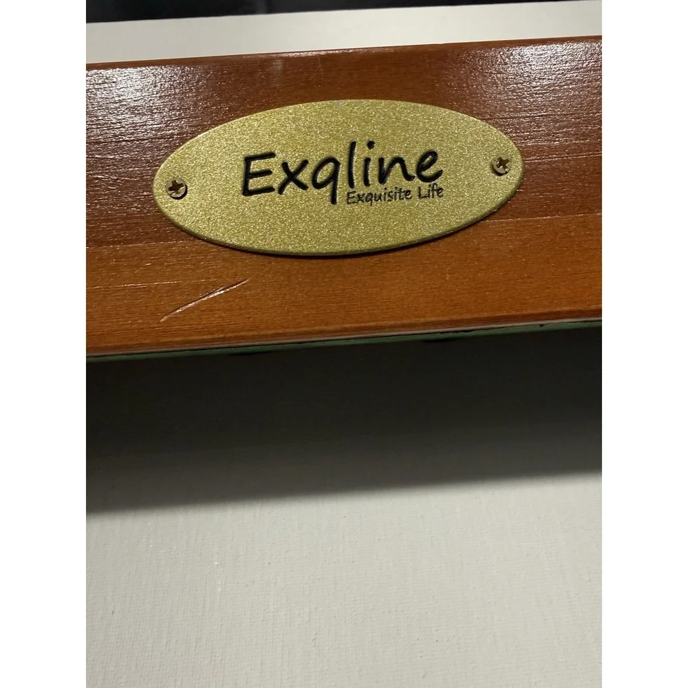 Exqline Wooden Playing Card Holder for Hands-Free Play for Kids, Adults, Seniors